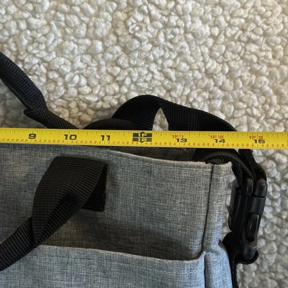 SKIP HOP Signature‎ Dialer Changing Bag Tote w/Changing Pad Textured Grey